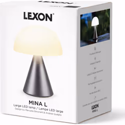 Lexon Mina L Lampe Led Portable Multicolore Rechargeable - Vue supplémentaire 2