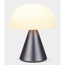 LEXON Mina M lampe de table LED Gris, Métallique