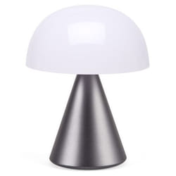 LEXON Mina L lampe de table LED Gris, Métallique
