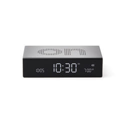 LEXON Flip Premium Réveil numérique Aluminium