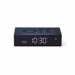 LEXON Flip Premium Réveil numérique Bleu
