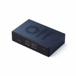 LEXON Flip Premium Réveil numérique Bleu - Vue supplémentaire 4