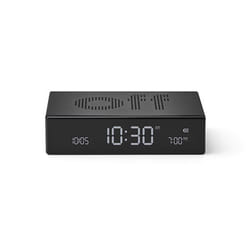 LEXON Flip Premium Réveil numérique Noir