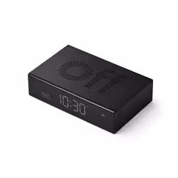 LEXON Flip Premium Réveil numérique Noir - Vue supplémentaire 4
