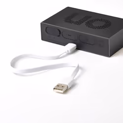 LEXON Flip Premium Réveil numérique Noir - Vue supplémentaire 5