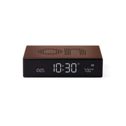 LEXON Flip Premium Réveil numérique Bronze