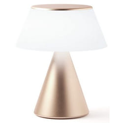 LEXON Luma L lampe de table LED Or