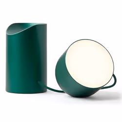 LEXON Orbe lampe de table LED Vert foncé