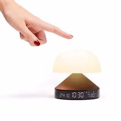 LEXON Mina Sunrise Réveil numérique Bronze