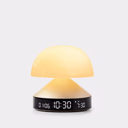 LEXON Mina Sunrise Réveil numérique Or