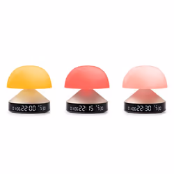 LEXON Mina Sunrise Réveil numérique Or - Vue supplémentaire 5