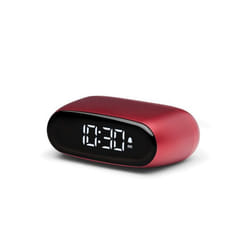 LEXON Minut Réveil numérique Rouge