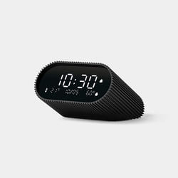 LEXON Ray Clock Réveil numérique Noir