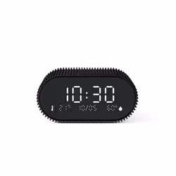 LEXON Ray Clock Réveil numérique Noir