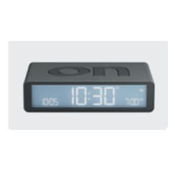 LEXON Flip Classic Réveil numérique Gris