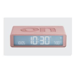 LEXON Flip Classic Réveil numérique Rose