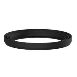 Lira - Joint noir 00295B pour bonde d'évier, 110x82x11 mm