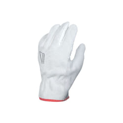 Singer - Paire de gants paume fleur de bovin - Dos croûte - Coloris naturel - Taille 9 - 50FC