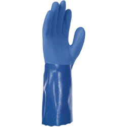 Singer - Paire de gants p.v.c - Triple enduction - Support sans couture - 35 cm - Taille 9 - PVC535K
