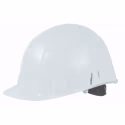 Casque de chantier en polyéthylène avec aérations réglables SINGER - CASBRENNUS - Casque de chantier Brennus. Calotte en poly ...