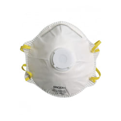 Singer - Demi-masque classique avec valve - FFP1 nr d - Boîte de 10 pièces - AUUM10VSL