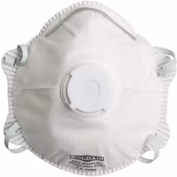 Description générale Demi-masque respiratoire filtrant à usage unique, conçu pour protéger contre les particules solides et l ...