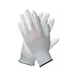 10 Gant Nylon Tricote Enduit Polyurethane Sur Paume Taille 7