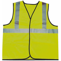 Finish - Gilet jaune haute-visibilité avec fermeture et bandes réfléchissantes - singer - VPLGILJ00 l