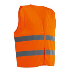 Gilet de signalisation Singer Haute visibilité - Taille l - Orange - vplgilo