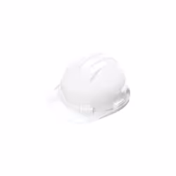 Casque de chantier SINGER en polyéthylène - Casque de chantier en polyéthylène. Coiffe comportant 1 araignée et un bandeau de ...