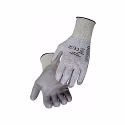 Support polyéthylène, enduction polyuréthane sur la paume, poignet élastique, dos aéré Adaptés aux manipulations fines nécess ...