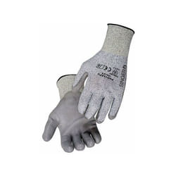Gants Fibre T10 Gris Enduit Pu