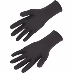 Protection chimique Type B - KPT Gant nitrile. Boîte distributrice de 100 gants. Longueur : 295 mm. (*) Epaisseur : 0.16 mm.  ...