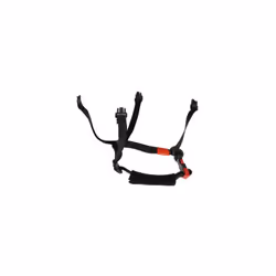 Jugulaire d’alpinisme 4 points pour casque Hima - SINGER - JUGHIMA124 - Compatible avec le casque HIMA. Mentonnière textile c ...