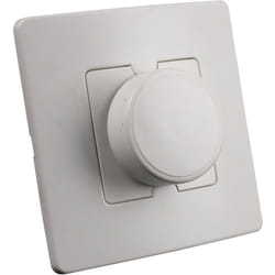 Variateur de lumière à encastrer - Blanc - Zenitech