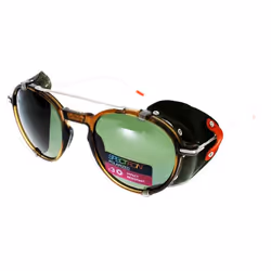 Lunettes de soleil - JULBO - J5649051 Legacy - Marron orange kaki - Verre polarisé indice 3 - Mixte