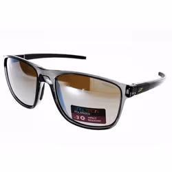 Lunettes de soleil polarisées mixtes Julbo J5739114 The Streets Noir translucide verre miroir