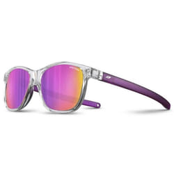 Julbo Turn 2 Lunettes de Soleil Cristal Brillant-Violet Translucide Mat Taille Unique Mixte Enfant