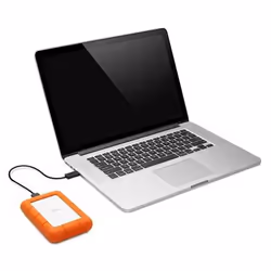 LaCie Rugged Mini disque dur externe 4 To Orange - Vue supplémentaire 6