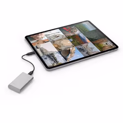 LaCie STKS1000400 lecteur à circuits intégrés externe 1 To Argent - Vue supplémentaire 5