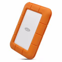 LaCie Rugged USB-C, 5 To, 3.2 Gen 1 (3.1 Gen 1), Gris, Jaune