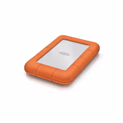 LaCie Rugged, 2 To, USB Type-C, 3.2 Gen 2 (3.1 Gen 2), Orange