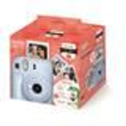 Appareil photo instantané - Fujifilm - Instax Mini 12 - Couleur Bleu - Film 2x10 vues - Housse incluse