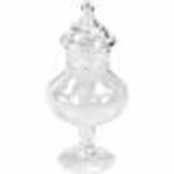 Contenant à dragées - NO NAME - Bonbonnière MM - Hauteur 10 cm - Diamètre 5 cm - Blanc