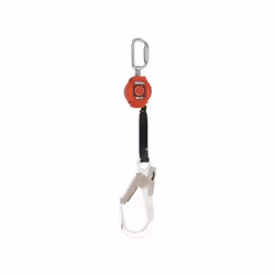 Adapté à toutes les situations de travail avec un faible espace de dégagement.Antichute à rappel automatique à sangle 2 m. Au ...