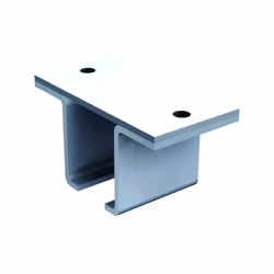 Fixation au plafond rail 3530/5144.Finition acier zingué blanc. ◉ Détails : Matière : acier ◉ Type de fixation : plafond ◉ Sy ...