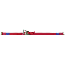 Arrimage intérieur 50 mm lc 1000/2000 attaches monobloc lg. 3,50m rouge levac - 4585A35