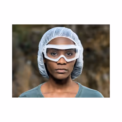 Bolle COVERALL AUTOCLAVE Lunettes de sécurité PVC, Caoutchouc thermoplastique (TPR) Gris, Blanc