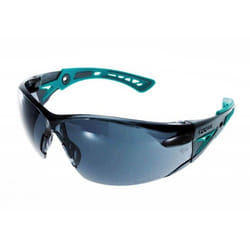 Lunettes bi-matières Rush+ small - Bollé - Bleu et gris