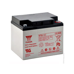 Yuasa - Batterie plomb agm NP38-12I 12V 38Ah M5-F